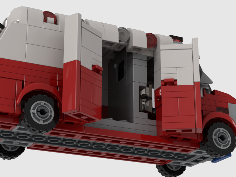 Custom Lego moc Late 70s Early 80s Chevrolet Van