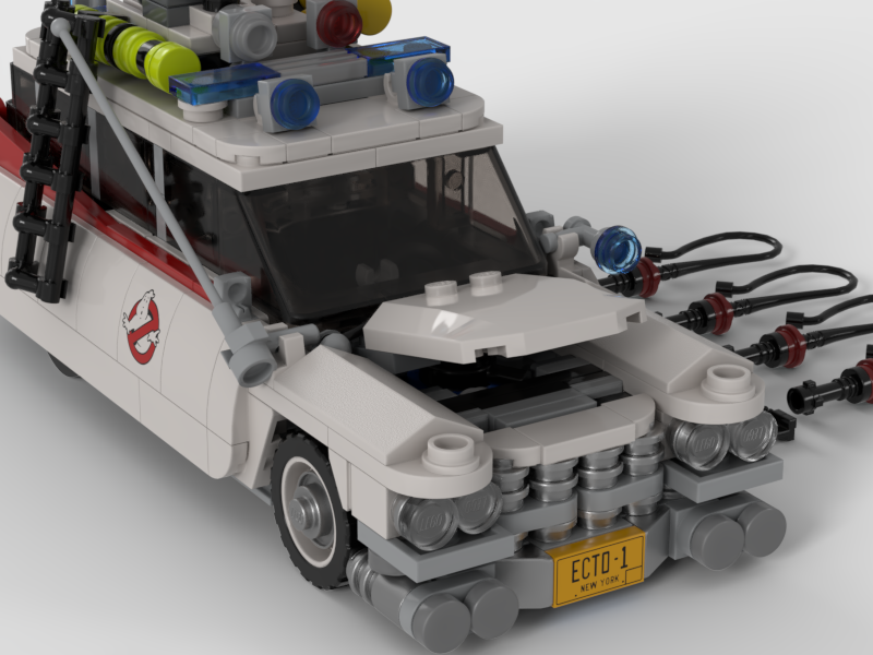 Custom Lego moc Custom Lego Ghostbusters Car