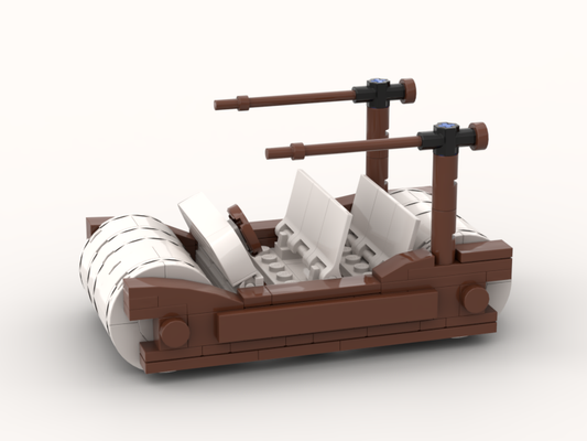 Custom Lego moc Flintstones Car