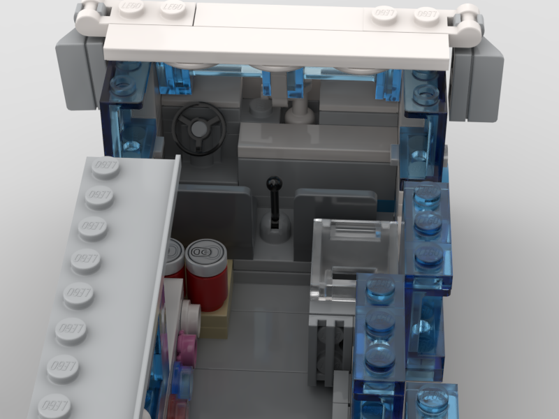 Custom Lego moc Ice Cream Truck: