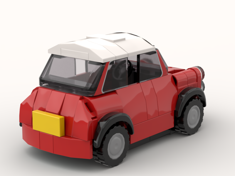 Custom Lego moc 1967 Mini Cooper