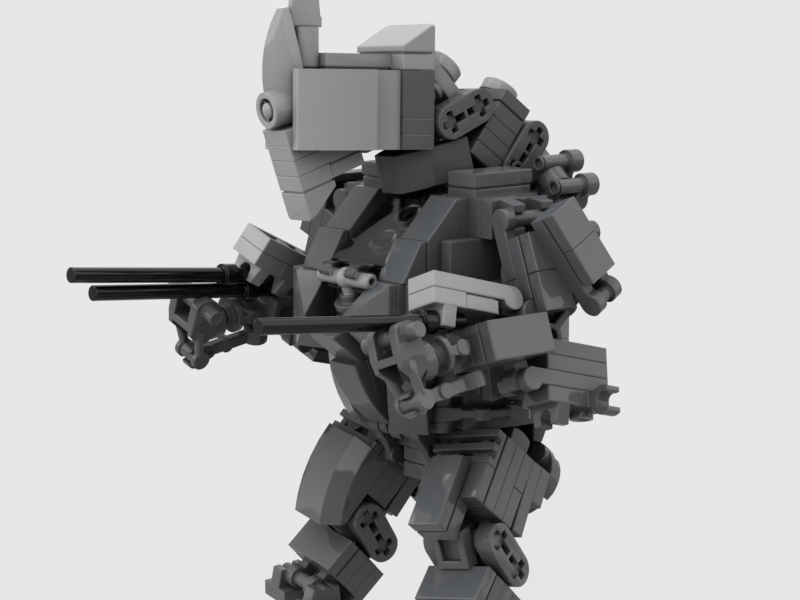 Custom Rhino Lego minifigure Mechsuit sale