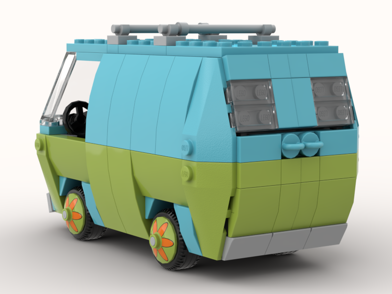 Custom Lego moc Scooby-Doo Van