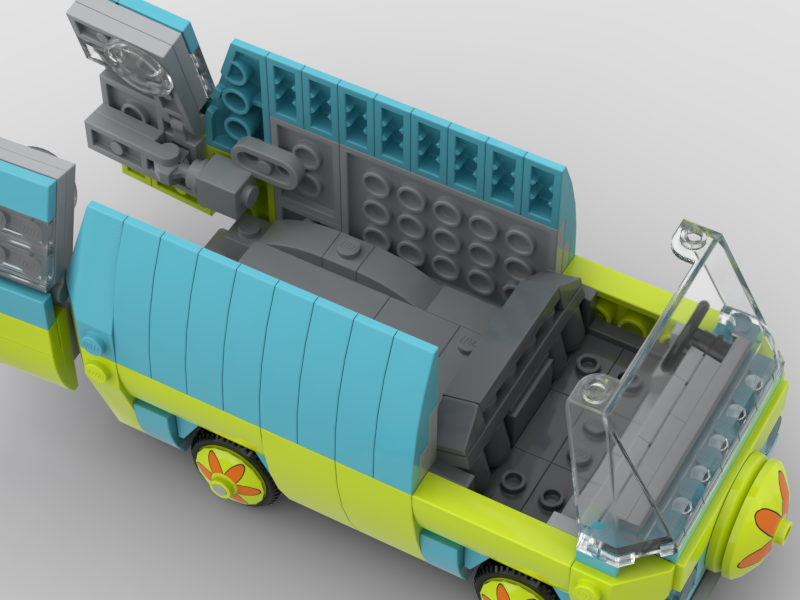 Custom Lego moc Scooby-Doo Van