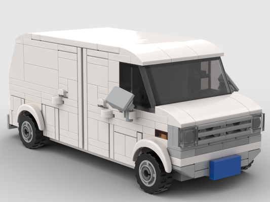 Custom Lego moc Late 70s Early 80s Chevrolet Van